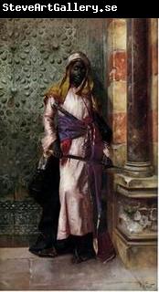unknow artist Arab or Arabic people and life. Orientalism oil paintings 131